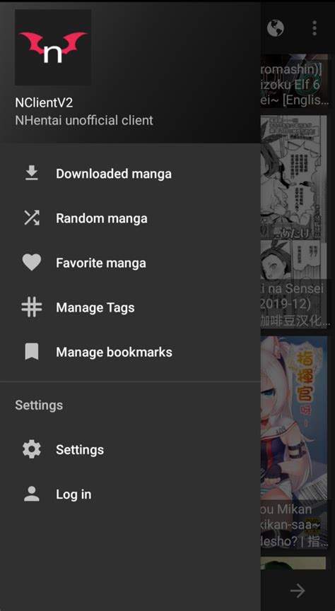 Dar9586/NClientV2: An unofficial NHentai android client